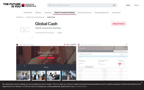 SG Markets Services - Service Global Cash