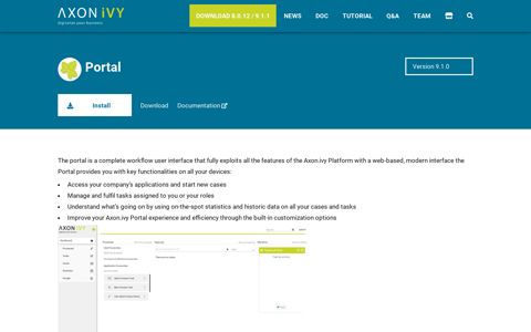Portal | Axon.ivy Market | DEV AXON Ivy - Axon.ivy Developer