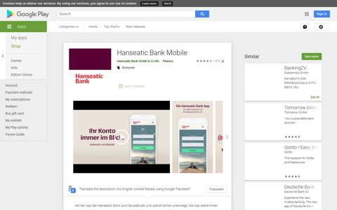 Hanseatic Bank Mobile - Apps on Google Play