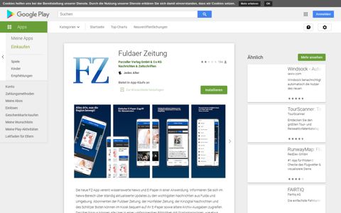 Fuldaer Zeitung – Apps bei Google Play