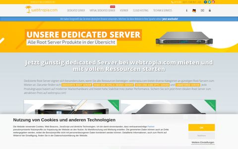 Dedicated Server — webtropia.com