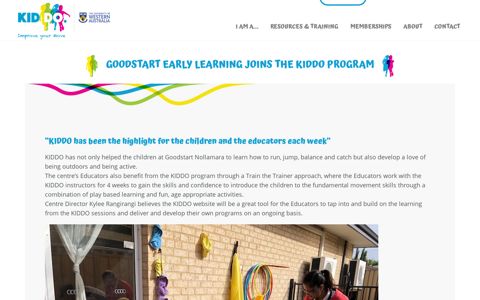 Goodstart Early Learning joins the KIDDO program | Kiddo ...