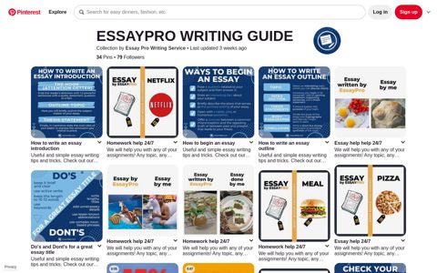 30+ ESSAYPRO WRITING GUIDE ideas in 2020 | guided ...