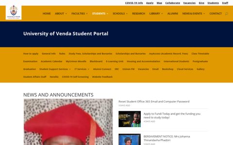 Students | University of Venda