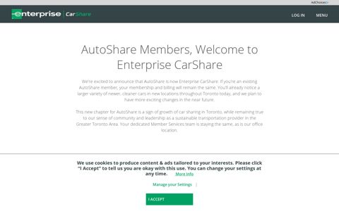 Autoshare - Enterprise CarShare