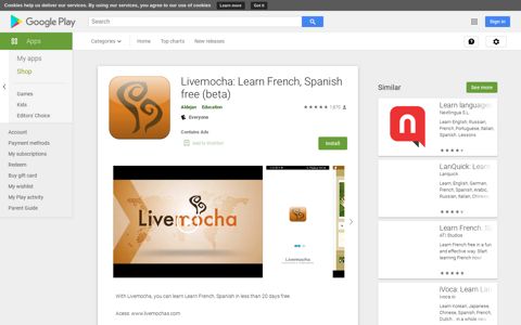 Livemocha: Learn French, Spanish free (beta) - Apps on ...