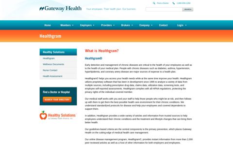 Healthgram - Gateway Health