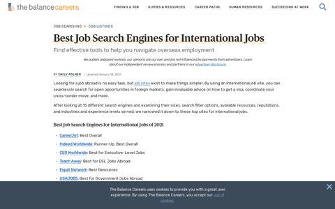 The 7 Best Job Search Engines for International Jobs: Find a ...