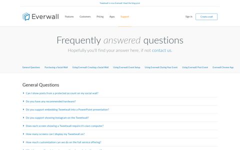 Everwall — Frequently Asked Questions