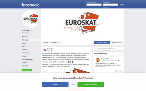 Euroskat - Postingan | Facebook