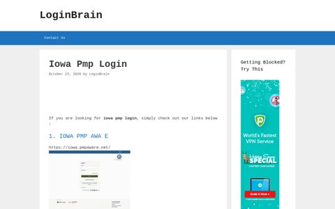 iowa pmp login - LoginBrain