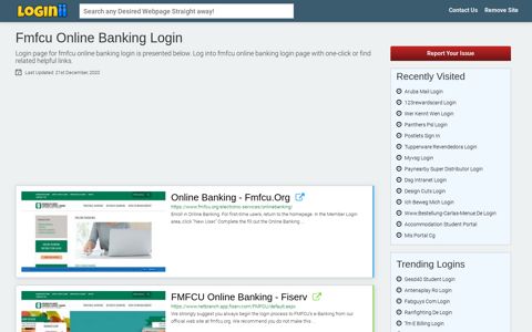 Fmfcu Online Banking Login - Loginii.com