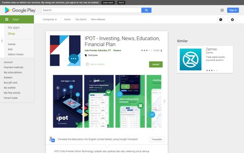 IPOT - Investing, News, Education, Financial Plan - Apps on ...