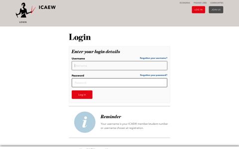 Declare CPD - Login to the ICAEW