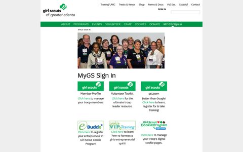 MyGS Sign In | girlscoutsatl.org