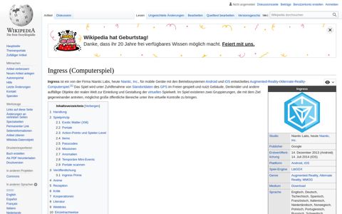 Ingress (Computerspiel) – Wikipedia