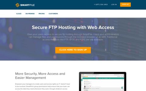 Secure FTP Hosting with Web Access - SmartFile