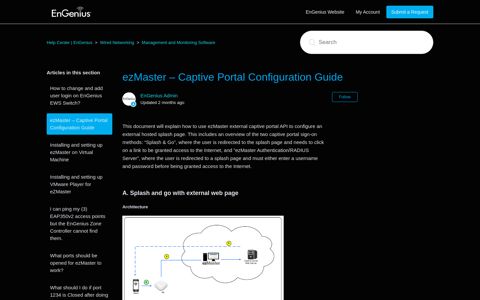 ezMaster – Captive Portal Configuration Guide - EnGenius