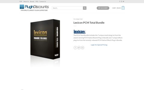 Lexicon PCM Total Bundle – Plugin Discounts