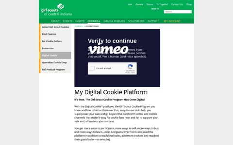 Cookies | Digital Cookie | Girl Scouts of Central Indiana