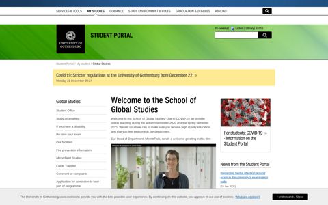 Global Studies – Student Portal