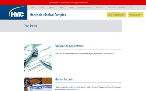 Your Portal Login | Hopedale Medical Complex