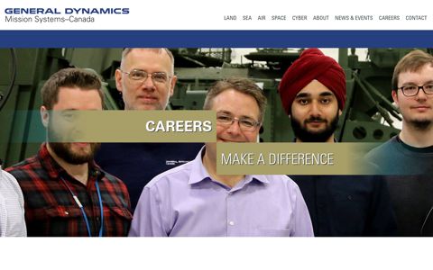 General Dynamics Mission Systems | Careers Center | Welcome