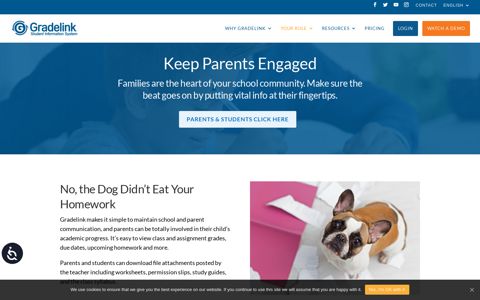 Keep Parents Engaged | Gradelink