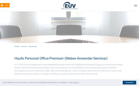 Haufe Personal Office-Premium (Webex-Anwender-Seminar)