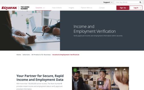 Income & Employment Verification Services | The Work Number