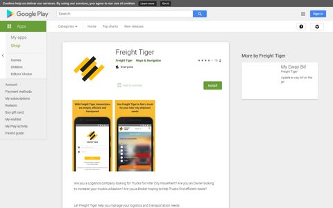 Freight Tiger – Apps on Google Play