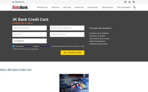 JK Bank Credit Card | Know Best Offers in just 5 minutes