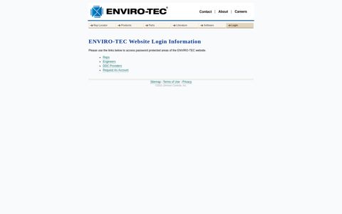 ENVIRO-TEC Login