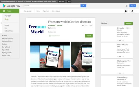 Freenom world (Get free domain) - Apps on Google Play