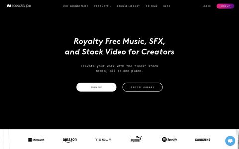 Soundstripe: The Best Royalty Free Music, SFX and Stock Video