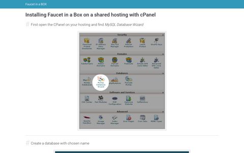 official FaucetBOX.com faucet script - Faucet in a BOX