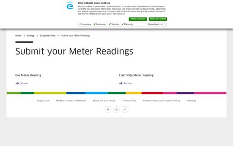 Submit your Meter Readings - Engie