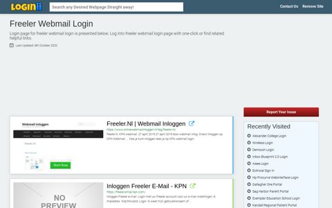 Freeler Webmail Login - Loginii.com