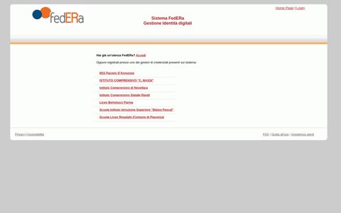 FedERa - Home page - Lepida