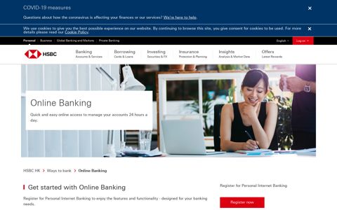 Online Banking | Ways to Bank - HSBC HK