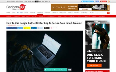 How to Use Google Authenticator App to Secure Your Gmail ...