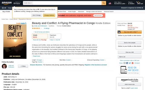 Beauty and Conflict: A Flying Pharmacist in ... - Amazon.com
