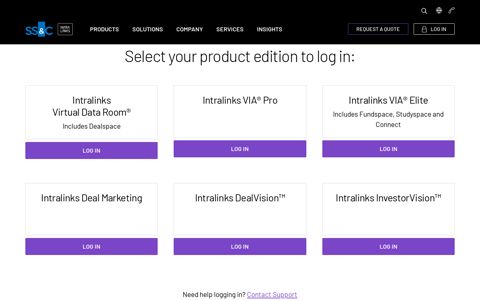 Login | Intralinks