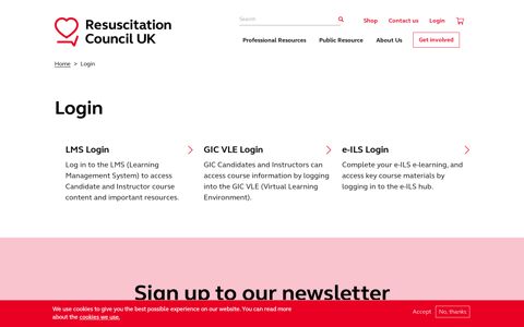 Login | Resuscitation Council UK