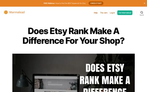 Does Etsy Rank Make a Difference For Your Shop on Etsy