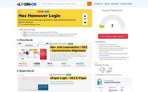 Haz Hannover Login - штыефпкфь login 0 Views