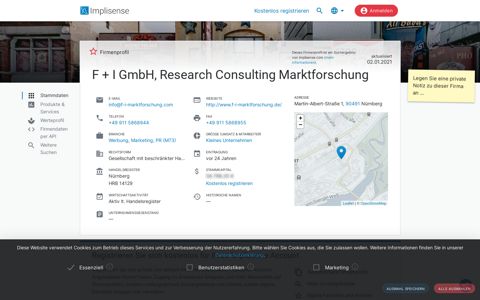 F + I GmbH, Research Consulting Marktforschung | Implisense