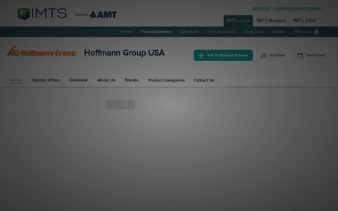 Hoffmann Group USA - IMTS spark