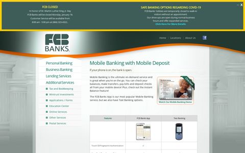 Mobile Banking | FCB Banks