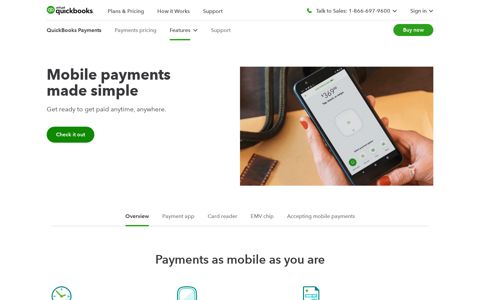 Free Mobile Credit Card Reader | QuickBooks GoPayment